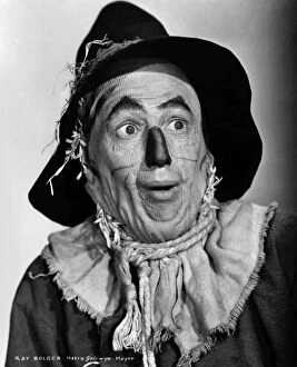 Straw Gallery: WIZARD OF OZ, 1939. Ray Bolger as the Scarecrow in the 1939 MGM production of The Wizard of Oz
