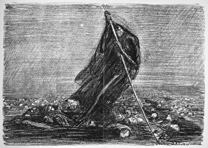 WORLD WAR I: CARTOON, 1914. Flanders - December, 1914. Cartoon by Boardman Robinson WORLD WAR I: CARTOON, 1914. Flanders - December, 1914. Cartoon by Boardman Robinson