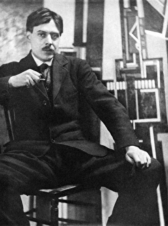 WYNDHAM LEWIS (1884-1957). English painter and writer WYNDHAM LEWIS (1884-1957). English painter and writer