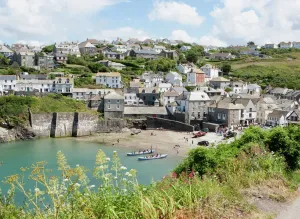 Port Isaac Prints: Print of Port Isaac Harbour, North Cornwall Coastline