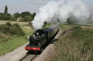 Print of Toddington's 1928 GWR A Class Tank Locomotive 5542