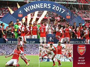 2017 FA Cup Winners Framed Print 2017 FA Cup Winners Framed Print