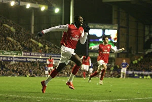 Images Dated 30th December 2007: Adebayor's Triumph: Arsenal's Thrilling 3-1 Victory Over Everton in the Barclays Premier League