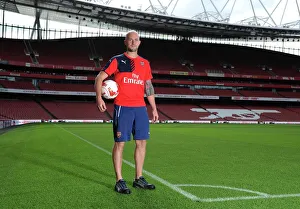 Alan Russell (Arsenal Groundstaff). Arsenal 1st Team Photcall and Training Session Alan Russell (Arsenal Groundstaff). Arsenal 1st Team Photcall and Training Session