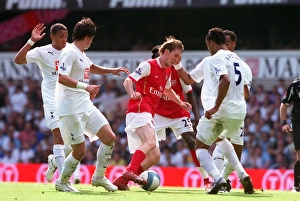 Alex Hleb (Arsenal) Jermaine Jenas Alex Hleb (Arsenal) Jermaine Jenas