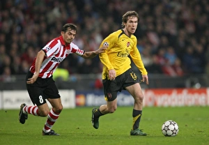 Alex Hleb (Arsenal) Phillip Cocu (PSV) Alex Hleb (Arsenal) Phillip Cocu (PSV)