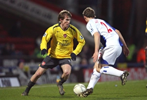 Alex Hleb (Arsenal) Stephen Warnock (Blackburn) Alex Hleb (Arsenal) Stephen Warnock (Blackburn)