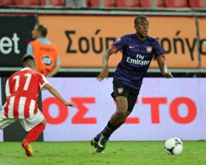 Alex Iwobi (Arsenal) Georgios Lyras (Olympiacos). Olympiacos U19 2:0 Arsenal U19 Alex Iwobi (Arsenal) Georgios Lyras (Olympiacos). Olympiacos U19 2:0 Arsenal U19
