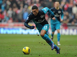 Alex Oxlade-Chamberlain (Arsenal). Sunderland 1:2 Arsenal. Barclays Premier League Alex Oxlade-Chamberlain (Arsenal). Sunderland 1:2 Arsenal. Barclays Premier League