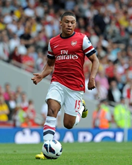 Alex Oxlade-Chamberlain (Arsenal). Arsenal 6:1 Southampton. Barclays Premier League Alex Oxlade-Chamberlain (Arsenal). Arsenal 6:1 Southampton. Barclays Premier League