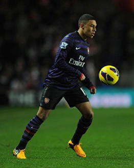 Alex Oxlade-Chamberlain (Arsenal). Southampton 1:1 Arsenal. Barclays Premier League Alex Oxlade-Chamberlain (Arsenal). Southampton 1:1 Arsenal. Barclays Premier League