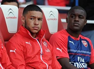 Alex Oxlade-Chamberlain and Joel Campbell (Arsenal). Arsenal 2:1 Crystal Palace Alex Oxlade-Chamberlain and Joel Campbell (Arsenal). Arsenal 2:1 Crystal Palace