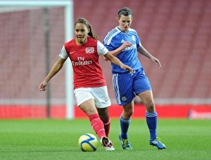 Alex Scott (Arsenal Ladies) Helen Lander (Chelsea). Arsenal Ladies 3:1 Chelsea Ladies Alex Scott (Arsenal Ladies) Helen Lander (Chelsea). Arsenal Ladies 3:1 Chelsea Ladies