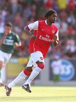 Images Dated 7th August 2006: Alex Song in Action: Arsenal's Victory Over SV Mattersburg (2006)