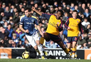 Alex Song (Arsenal) Joe Ledley (Cardiff) Alex Song (Arsenal) Joe Ledley (Cardiff)