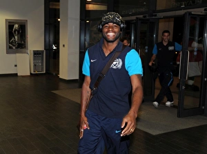 Alex Song (Arsenal) in the players entance. Arsenal 2:1 Olympiacos. UEFA Champions League Alex Song (Arsenal) in the players entance. Arsenal 2:1 Olympiacos. UEFA Champions League