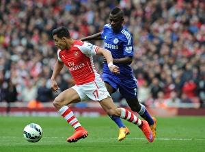 Alexis Sanchez (Arsenal) Ramires (Chelsea). Arsenal 0:0 Chelsea. Barclays Premier League Alexis Sanchez (Arsenal) Ramires (Chelsea). Arsenal 0:0 Chelsea. Barclays Premier League