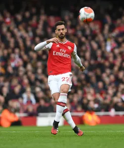 Arsenal's Pablo Mari in Action Print - Emirates Stadium 2020