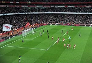 Arsenal v AFC Bournemouth 2022-23 Collection: Arsenal Celebrate Ben White's Goal in Premier League 2022-23 vs AFC Bournemouth