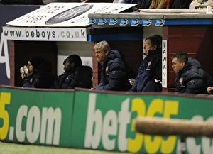 Arsenal manager Arsene Wenger and Kit man Vic Akers. Burnley 1:1 Arsenal Arsenal manager Arsene Wenger and Kit man Vic Akers. Burnley 1:1 Arsenal