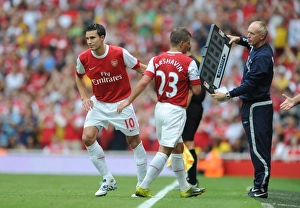 Arsenal substitute Robin van Persie replaces Andrey Arshavin. Arsenal 6:0 Blackpool Arsenal substitute Robin van Persie replaces Andrey Arshavin. Arsenal 6:0 Blackpool