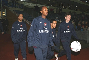 Arsenal substitutes Gavin Hoyte Arsenal substitutes Gavin Hoyte