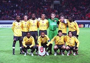 Images Dated 19th October 2006: The Arsenal team