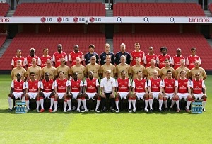 Arsenal Team Group with lucazade Arsenal Team Group with lucazade