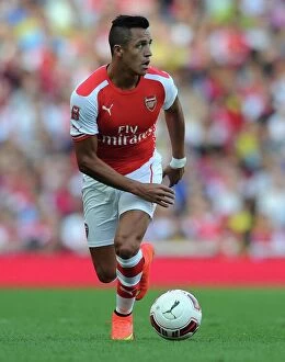 Images Dated 3rd August 2014: Arsenal v AS Monaco - Emirates Cup