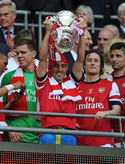 【送料無料】 Arsenal FA cup 2014 記念フレーム Watch match highlights of the 2014 FA Cup Final between