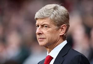 Images Dated 5th December 2009: Arsene Wenger the Arsenal Manager. Arsenal 2: 0 Stoke City. Barclays Premier League