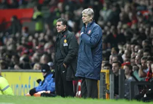 Arsene Wenger the Arsenal Manager and Carloe Queiros (Man Utd 1st Team Coach) Arsene Wenger the Arsenal Manager and Carloe Queiros (Man Utd 1st Team Coach)