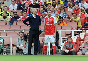 Arsene Wenger the Arsenal Manager with Martin Keown (Arsenal). Arsenal Legends 4 Arsene Wenger the Arsenal Manager with Martin Keown (Arsenal). Arsenal Legends 4