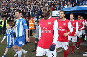 Bacary Sagna and Mathieu Flamini Bacary Sagna and Mathieu Flamini