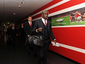 Bacary Sagna and Olivier Giroud (Arsenal). Arsenal 2:1 Liverpool. FA Cup 5th Round Bacary Sagna and Olivier Giroud (Arsenal). Arsenal 2:1 Liverpool. FA Cup 5th Round