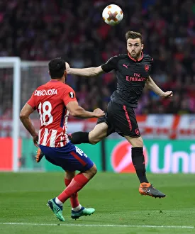 Calum Chambers (Arsenal) Diego Costa (Atletico) Calum Chambers (Arsenal) Diego Costa (Atletico)