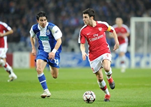 Cesc Fabregas (Arsenal) Fucile (Porto). FC Porto 2:1 Arsenal, UEFA Champions League Cesc Fabregas (Arsenal) Fucile (Porto). FC Porto 2:1 Arsenal, UEFA Champions League