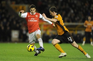 Cesc Fabregas (Arsenal) Kevin Foley (Wolves). Wolverhampton Wanderers 0:2 Arsenal Cesc Fabregas (Arsenal) Kevin Foley (Wolves). Wolverhampton Wanderers 0:2 Arsenal