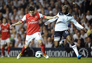 Cesc Fabregas (Arsenal) William Gallas (Tottenham). Tottenham Hotspur 3:3 Arsenal Cesc Fabregas (Arsenal) William Gallas (Tottenham). Tottenham Hotspur 3:3 Arsenal