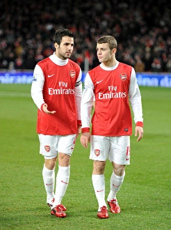 Cesc Fabregas and Jack Wilshere (Arsenal). Arsenal 3:1 Chelsea. Barclays Premier League Cesc Fabregas and Jack Wilshere (Arsenal). Arsenal 3:1 Chelsea. Barclays Premier League