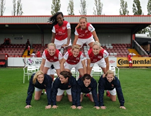 Daniell Carter, Kim Little, Jordan Nobbs, Ellen White, Steph Houghton, Emma Bynre Daniell Carter, Kim Little, Jordan Nobbs, Ellen White, Steph Houghton, Emma Bynre