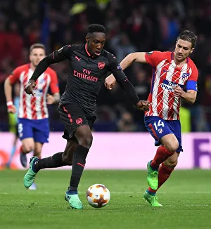 Danny Welbeck (Arsenal) Gabi (Atletico). Atletico Madrid 1:0 Arsenal Danny Welbeck (Arsenal) Gabi (Atletico). Atletico Madrid 1:0 Arsenal