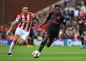 Danny Welbeck (Arsenal) Geoff Cameron (Stoke). Stoke City 1:0 Arsenal. Premier League Danny Welbeck (Arsenal) Geoff Cameron (Stoke). Stoke City 1:0 Arsenal. Premier League