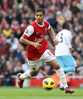 Images Dated 30th October 2010: Denilson (Arsenal). Arsenal 1: 0 West Ham United. Barclays Premier League