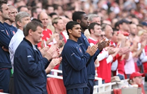 Denilson and Juhan Djourou Denilson and Juhan Djourou