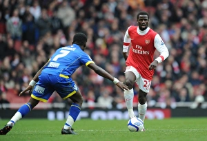 Emmanuel Eboue (Arsenal) Max Gradel (Leeds). Arsenal 1:1 Leeds United, FA Cup 3rd Round Emmanuel Eboue (Arsenal) Max Gradel (Leeds). Arsenal 1:1 Leeds United, FA Cup 3rd Round