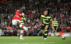 Emmanuel Eboue scores Arsenal's 2nd goal under pressure Emmanuel Eboue scores Arsenal's 2nd goal under pressure