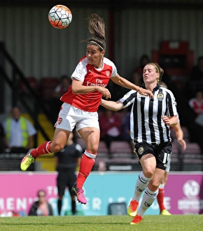 Fara Williams (Arsenal) Jade Moore (Notts County). Arsenal Ladies 2:0 Notts County Fara Williams (Arsenal) Jade Moore (Notts County). Arsenal Ladies 2:0 Notts County