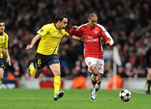 Gael Clichy (Arsenal) Xavi (Barcelona). Arsenal 2:2 Barcelona, UEFA Champions League Gael Clichy (Arsenal) Xavi (Barcelona). Arsenal 2:2 Barcelona, UEFA Champions League