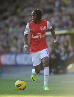Gervinho (Arsenal). Norwich City v Arsenal. Barclays Premier League. Carrow Road, 19/11/11 Gervinho (Arsenal). Norwich City v Arsenal. Barclays Premier League. Carrow Road, 19/11/11